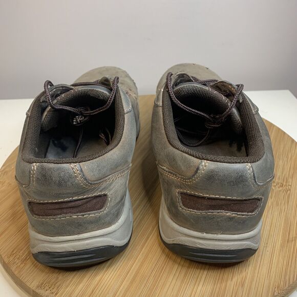 Red Wing Womens Brown Leather Safety Steel Toe Shoes Size 8.5 EE Extra Wide - Picture 4 of 8